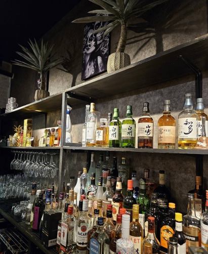 種類豊富なアルコール