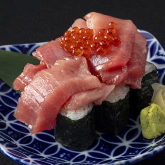 生本まぐろの大特価!寿司・刺盛りなど