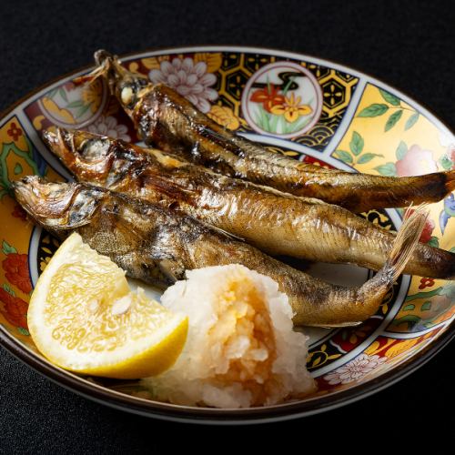 のどぐろ塩焼き