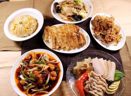 Minmin course 4,200 yen (120 minutes all-you-can-drink included)