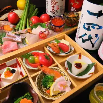 【8月1日限定のご案内】【120分飲放付】お刺身&もっちり豚小鍋付き12品5000→4000円コース
