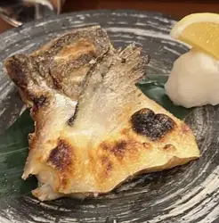 本日のカマ塩焼き