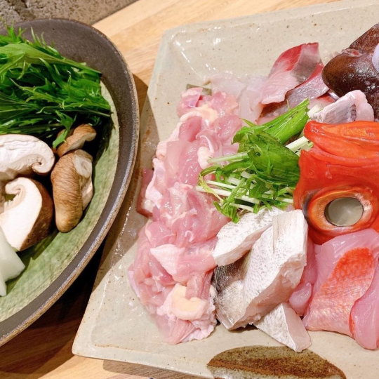 [Perfect for the cold season!] Warming Iki nabe course◆5,000 yen (tax included) *Food only*