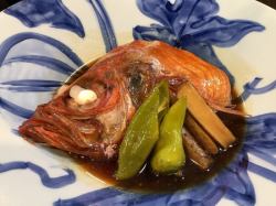 Recommended fish simmered in the owner's special simmered sauce