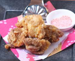 Tender and juicy deep-fried Satsuma herb chicken (4 pieces)