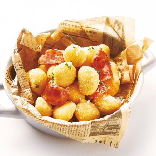 Fried gnocchi and pancetta assortment Regular