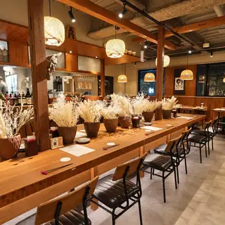 A casual and relaxed seating area.