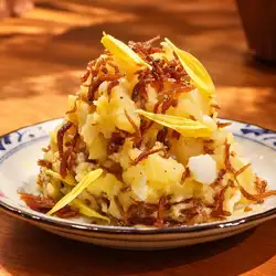 おでんじゃがポテサラ｜ちりめん山椒