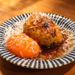 鶏つくねと濃厚玉子｜パルミジャーノチーズ