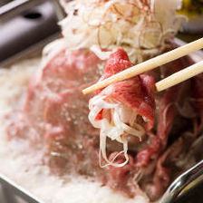 『選べるとろ肉鍋』×『3時間飲み放題』　全8品　肉まつりコース⇒4950円！