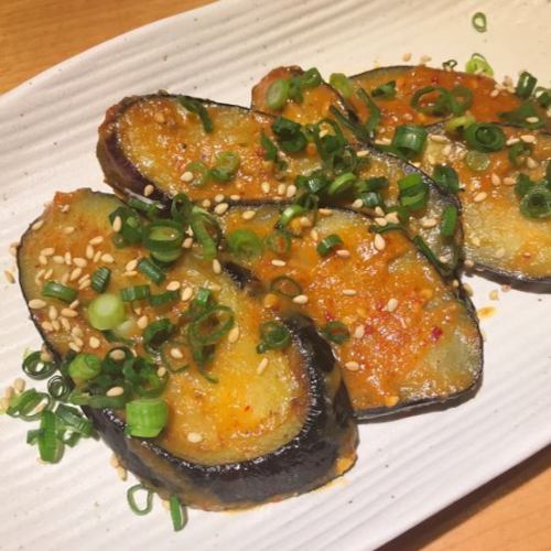 なすの味噌炒め