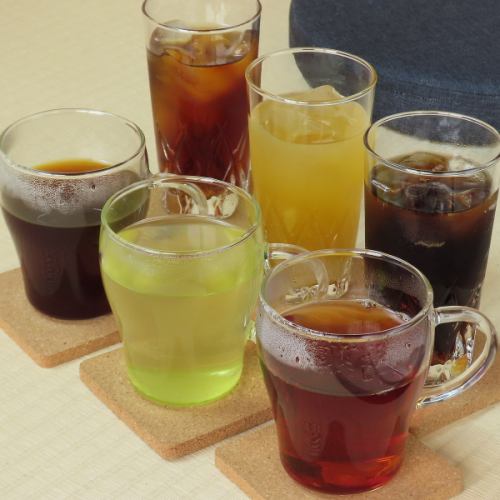 多彩なドリンクを満喫