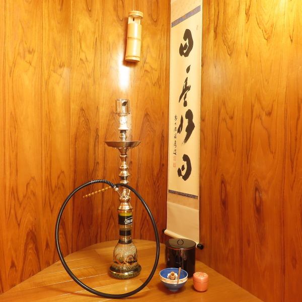 【シーシャ】フレーバー80種類以上！ノンニコチンもご用意しております。