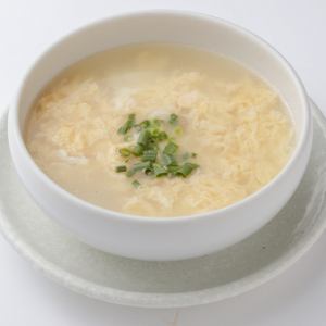 fluffy egg soup