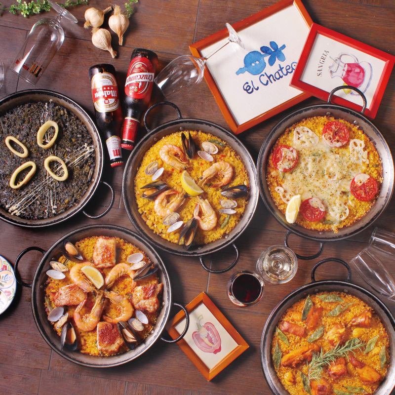 A discerning paella soaked in the flavors of seafood and ingredients that won the Spanish World Championship for the second time in a row