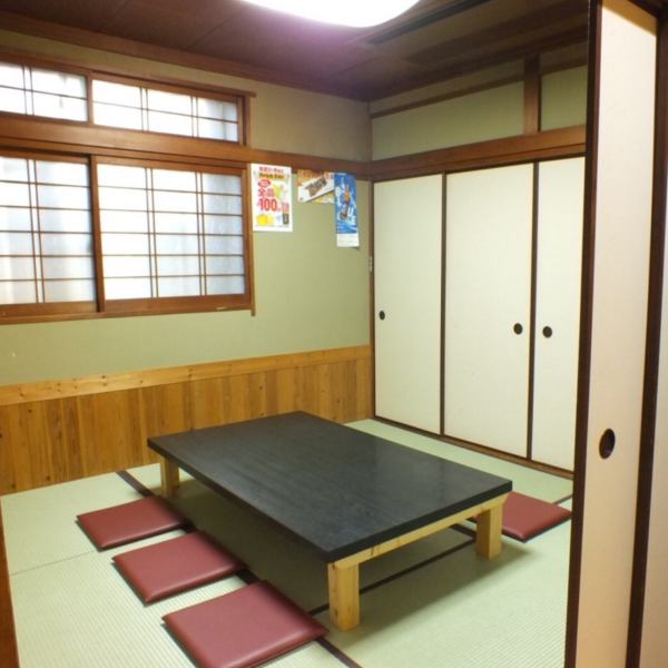 [Private rooms are available♪] There are 6 private rooms, so we can accommodate up to 4 people! The tatami room is a calm Japanese space☆When you want to relax with your family, or have a good time with your close friends. Please use it in a variety of situations, such as when you have an important reception, etc. ☆