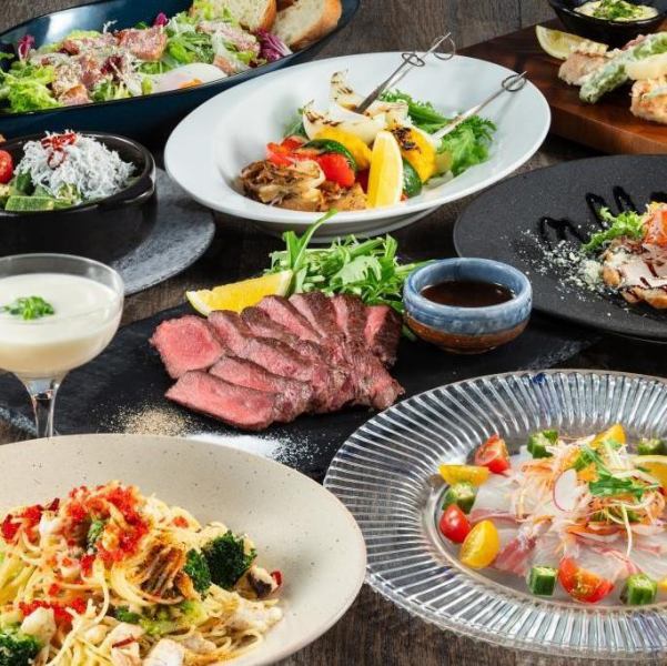 夏のビアテラスディナーオーダーバイキング☆プレミアムプラン50品食べ放題＆アルコール飲み放題♪