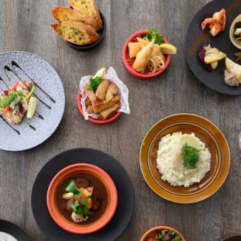 【1日3組限定】秋の味覚★ベーシックパーティープラン4,500円☆お料理8品&飲み放題付き♪