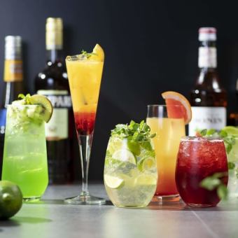 A little stylish♪ All-you-can-drink for 120 minutes (last order 30 minutes) 2,200 yen (tax included)