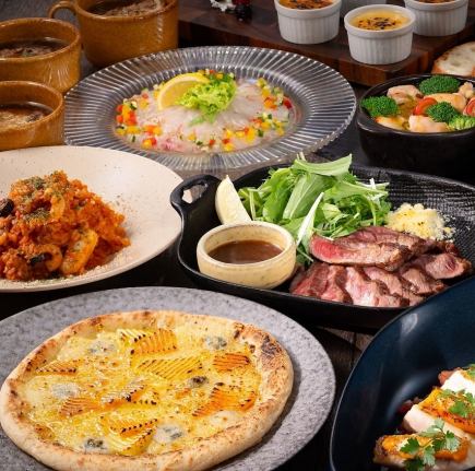 12/1～「冬の味覚ディナーオーダーバイキング」プレミアム50品[食放][アルコール飲放]7000円