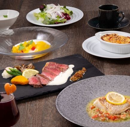 12/1スタート♪【平日限定】ランチコースSaison　セゾン　☆サラダバー＆選べるドリンク付き