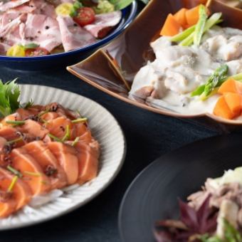 【日~木限定】冬の味覚★パーティープラン5,000円☆お料理8品&飲み放題付き♪