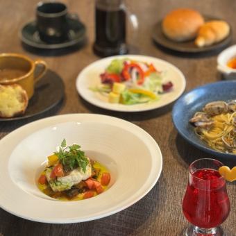 12/1スタート♪【テラッツァ　冬のディナーコース】3,000円