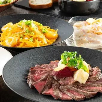 9/1～「秋の味覚ディナーオーダービュッフェ」プレミアム50品[食放][アルコール飲放]7000円
