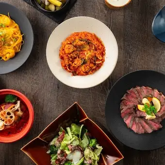 9月1日起推出：「秋日美味晚餐自助餐」高級50道菜式【無限暢食】【無限暢飲軟飲】5500日元