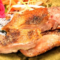 日本三大地鶏！最強王者「名古屋コーチン」の炙り焼き