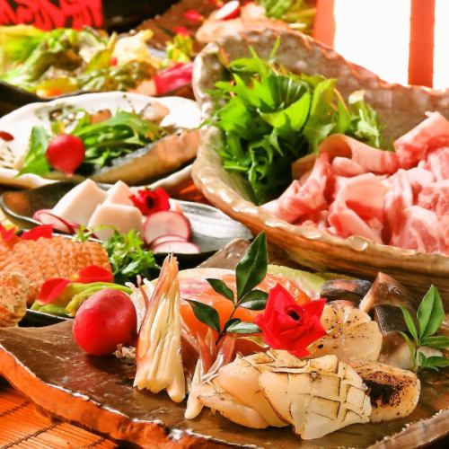 【飲み放題付】桜~sakura~コース◆クーポン利用で4620円→3950円(税込)