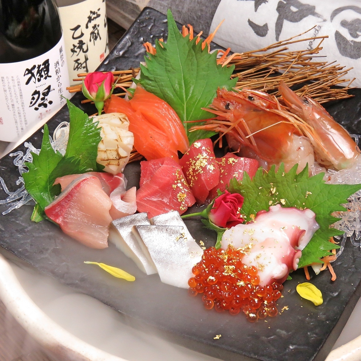 少人数の貸切が人気!新鮮魚介を貸切個室で安心な接待や宴会を♪