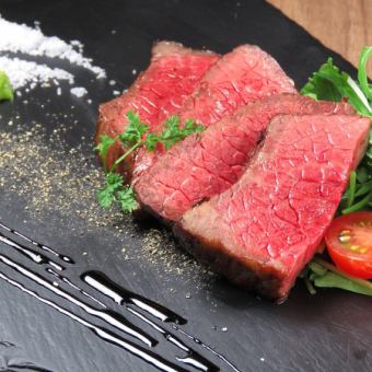 [Spring 150 minutes all-you-can-drink]★Kobe beef 5,000 yen staub course★Four types of steaks: Kobe beef/pork/beef shoulder/beef skirt steak and luxurious