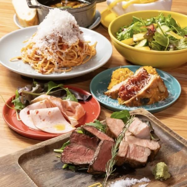 ◆コースがお得◆全コース飲み放題が120分間!