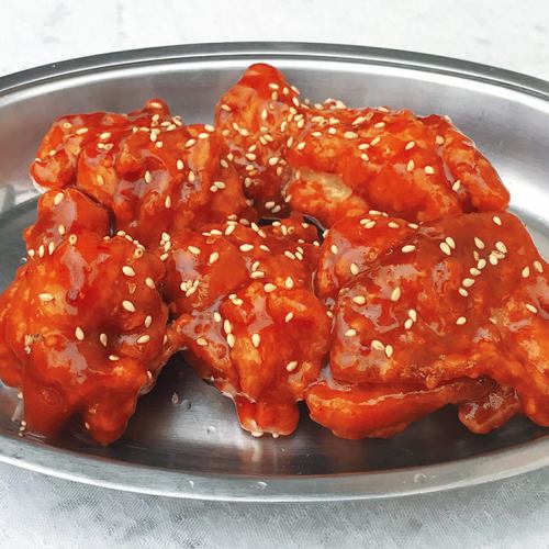 5 pieces of yangnyeom chicken