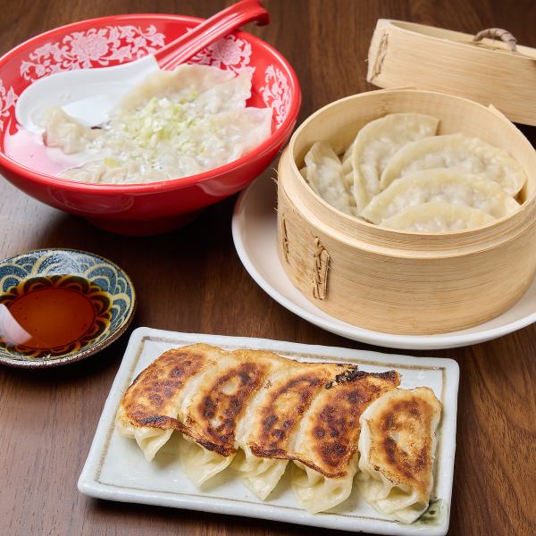 【名物】溢れる肉汁と出汁！「餃子」⇒☆440円（税込）～☆