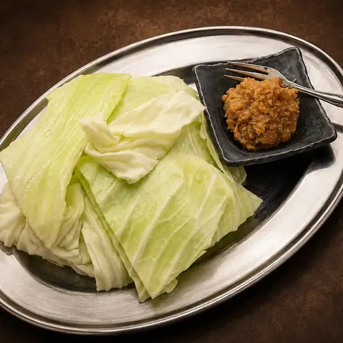 鯛みそキャベツ