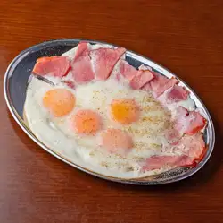 ハムエッグW