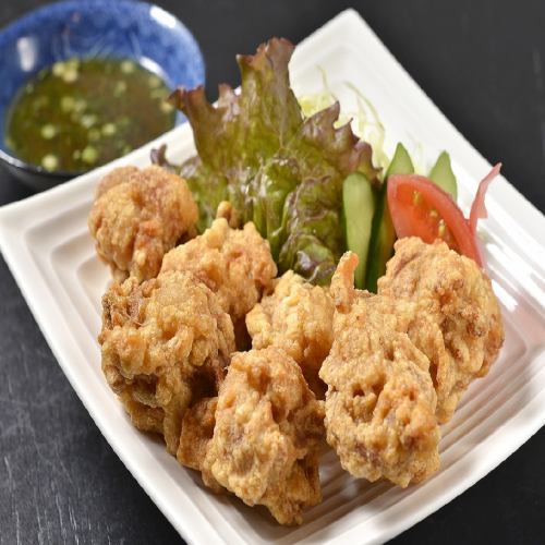Fried pork with special sauce