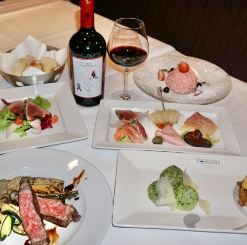 Italian local cuisine.