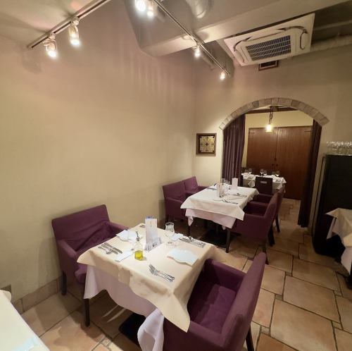 Private rooms perfect for entertaining or dates