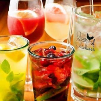 豚ブザで歓送迎会に!大人気な豚ブザ女子会コース2H飲み放題全9品3380円 (金曜日は3,980円)