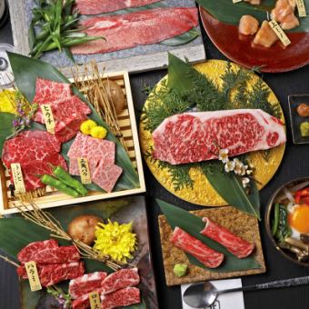 黒毛和牛握りや希少部位3種も!『豪華コース』 -全15品- 6,500円