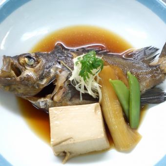 国産メバルの煮付け