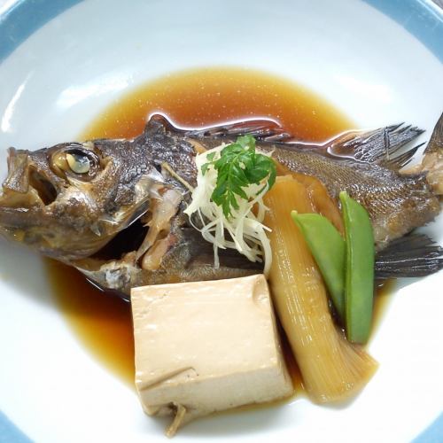 国産メバルの煮付け
