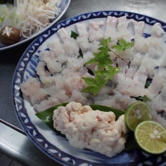 完全個室・【瀬戸内海の天然ハモ鍋コース】18,000円~・夏季・秋期限定