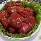 Simmered pork belly