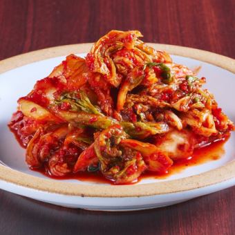 自家製キムチは食べ放題♪