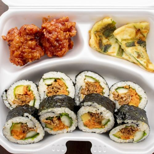 プルコギ海苔巻き弁当