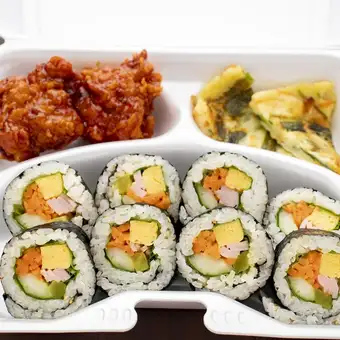 韓国海苔巻き弁当